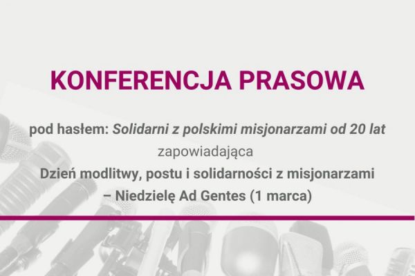 Solidarni z polskimi misjonarzami od 20 lat
