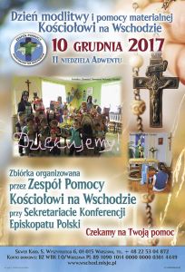 Po raz 18 wspieramy Kościół na Wschodzie
