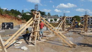Trwają prace budowlane w Dar es Salaam