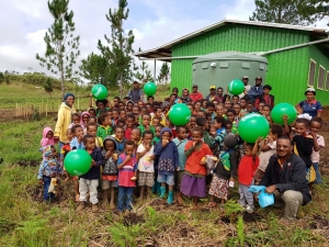 Woda dla przedszkola w Muli Kewabi PNG