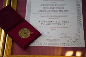 Medale Benemerenti in Opere Evangelizationis rozdane